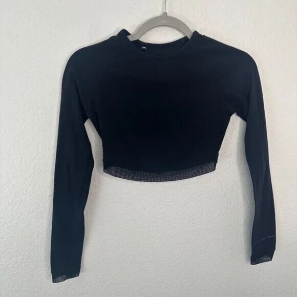Gymshark x Whitney Simmons Crop Top- Size Small - Long Sleeve - Picture 1 of 5